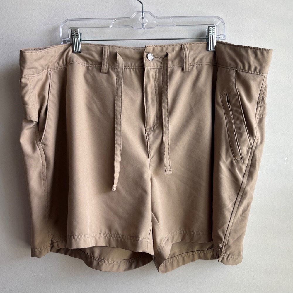 Magellan Tan Hiking Shorts Womens 2X